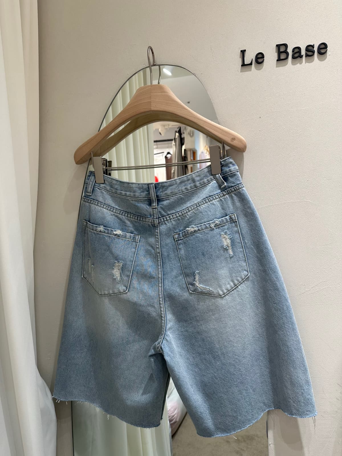 denim shorts - 이미지 6