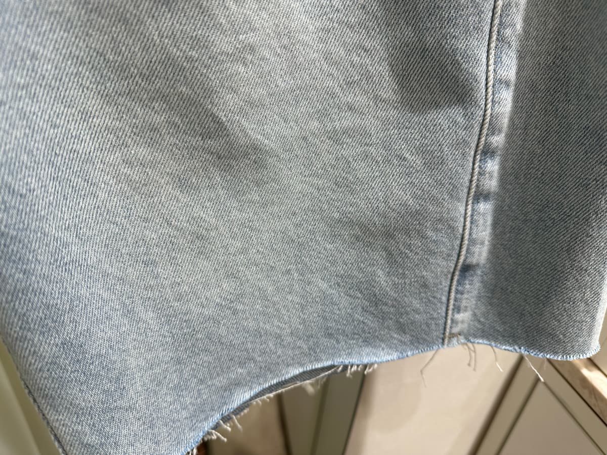 denim shorts - 이미지 3