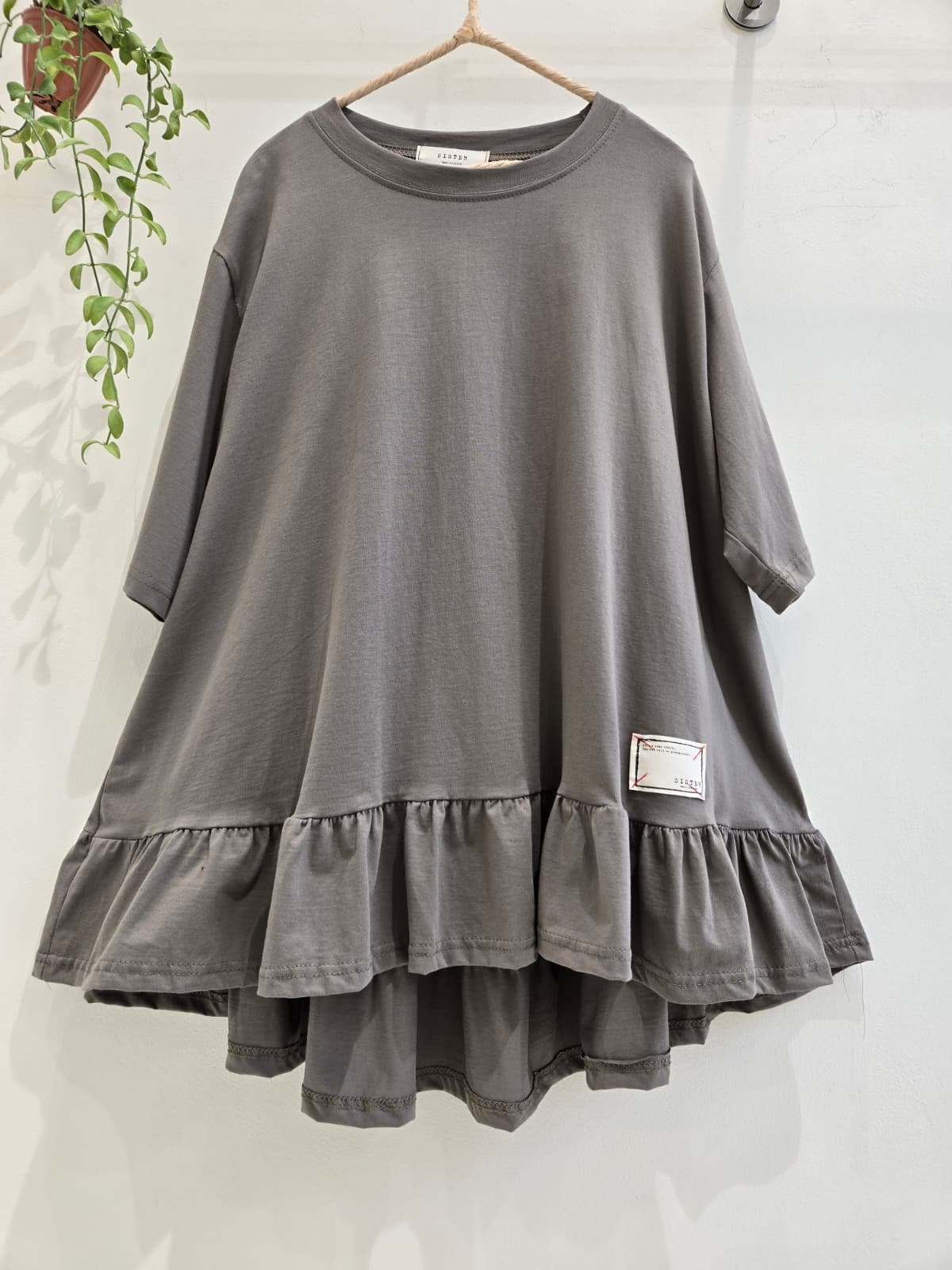 frilled short sleeves - 이미지 6