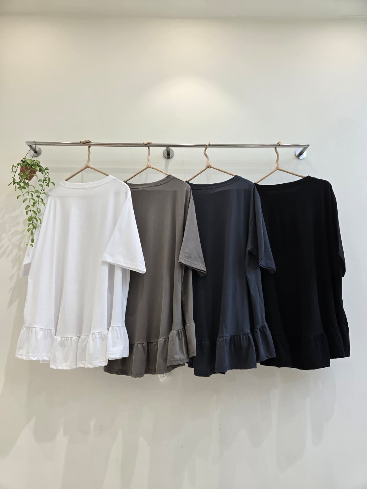frilled short sleeves - 이미지 2