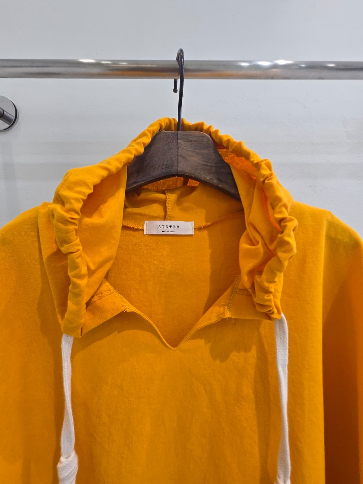 linen hoodie - 이미지 6