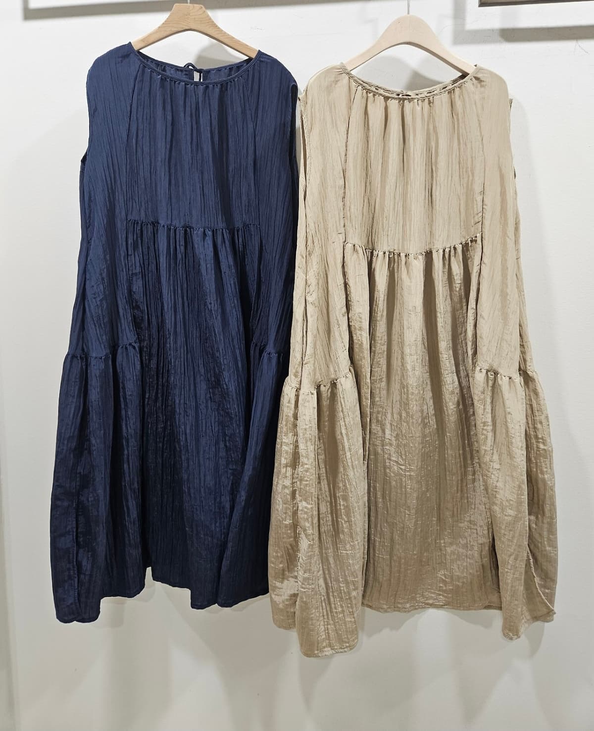 pleated dress - 이미지 3