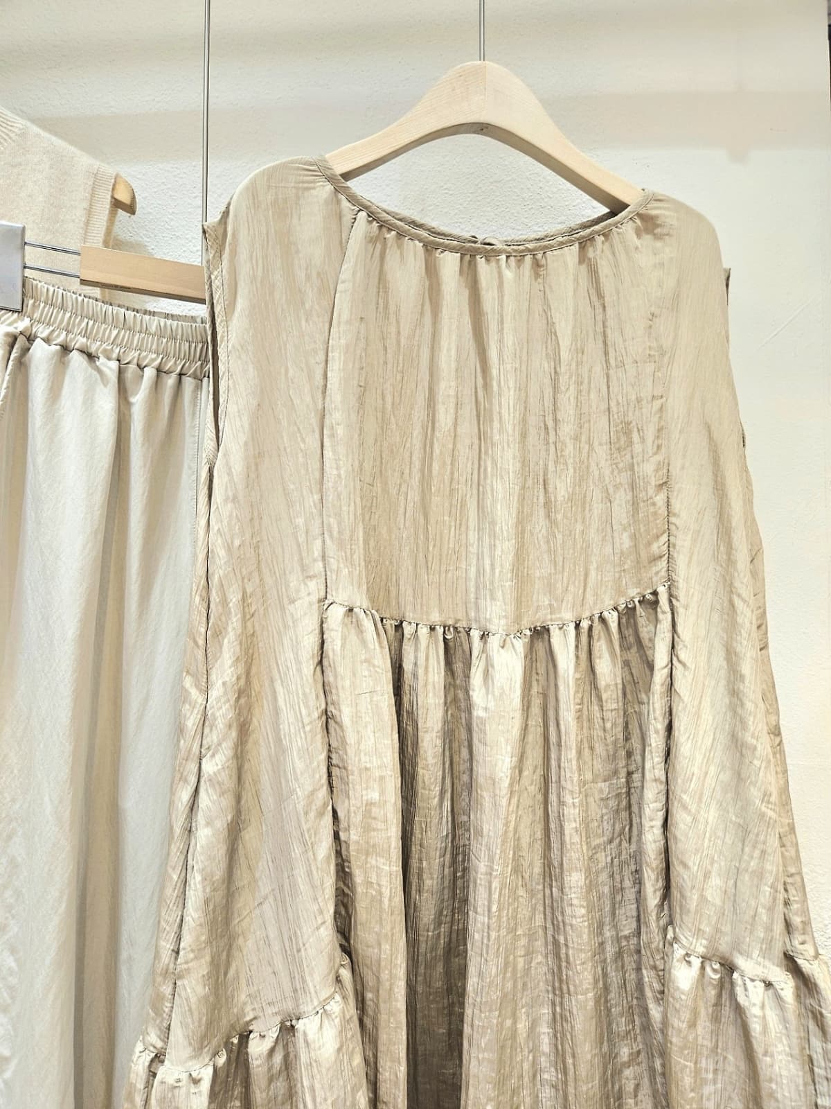 pleated dress - 이미지 10