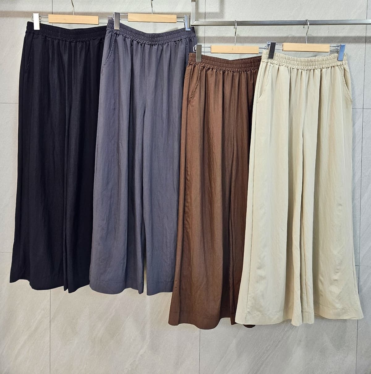 Semi-wide pants - 이미지 1