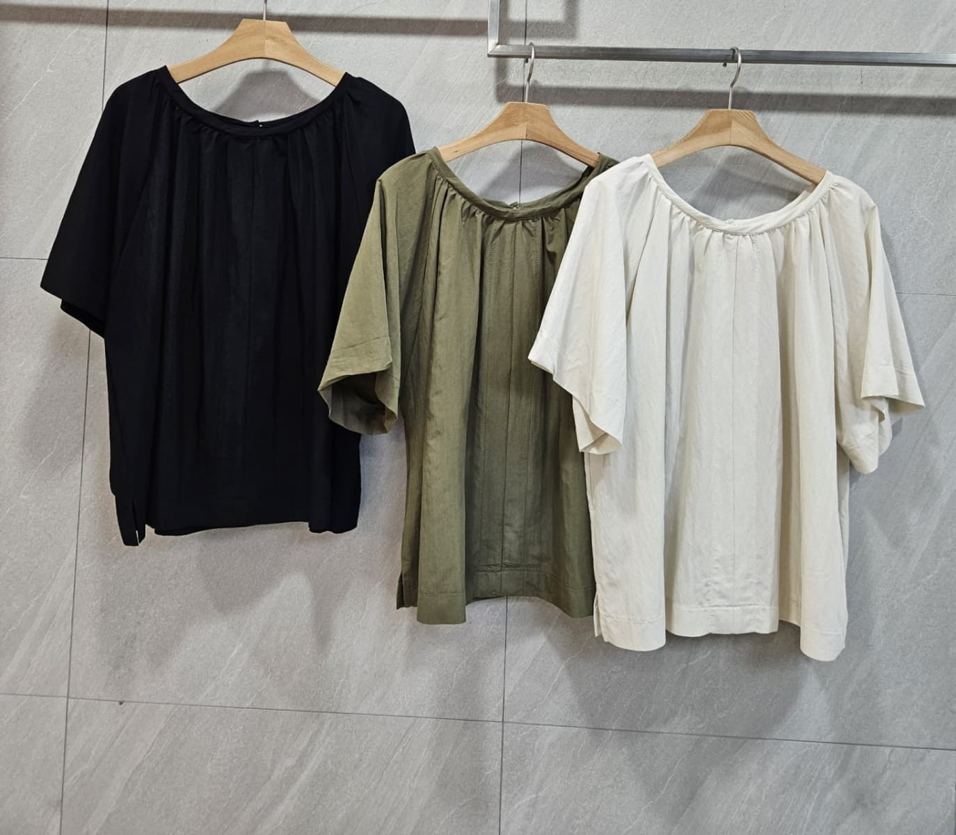 Stitch raglan blouse - 이미지 14