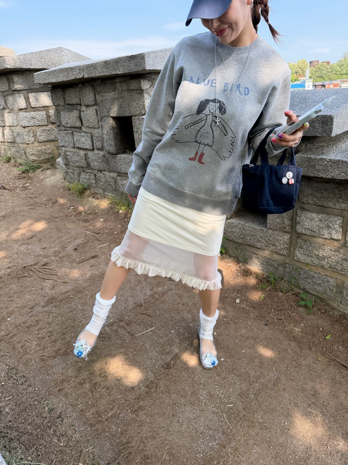 [26SS Made in Korea] Lolly Skirt (Built-in petticoat) - 이미지 3