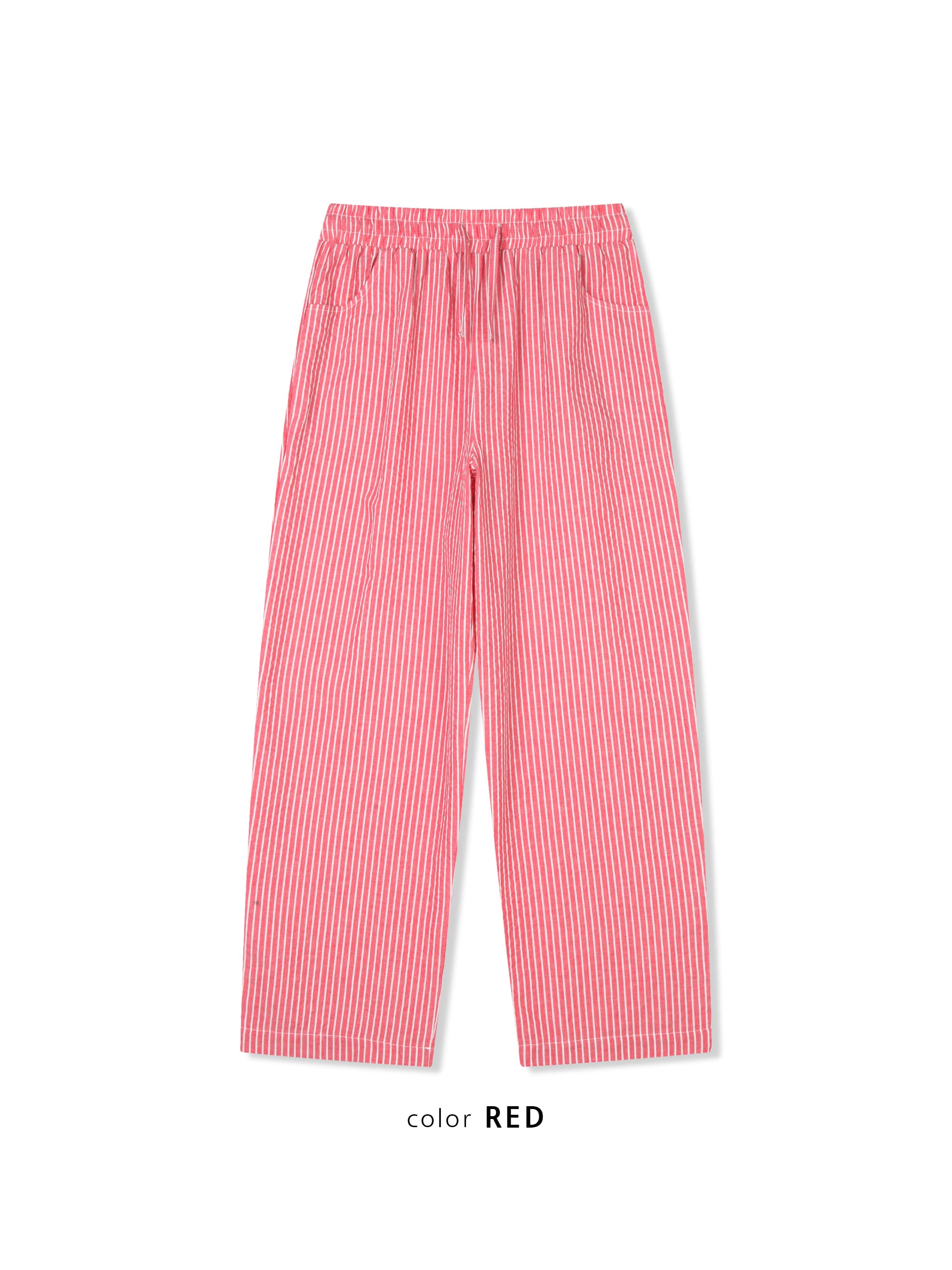Striped linen pants - 이미지 3