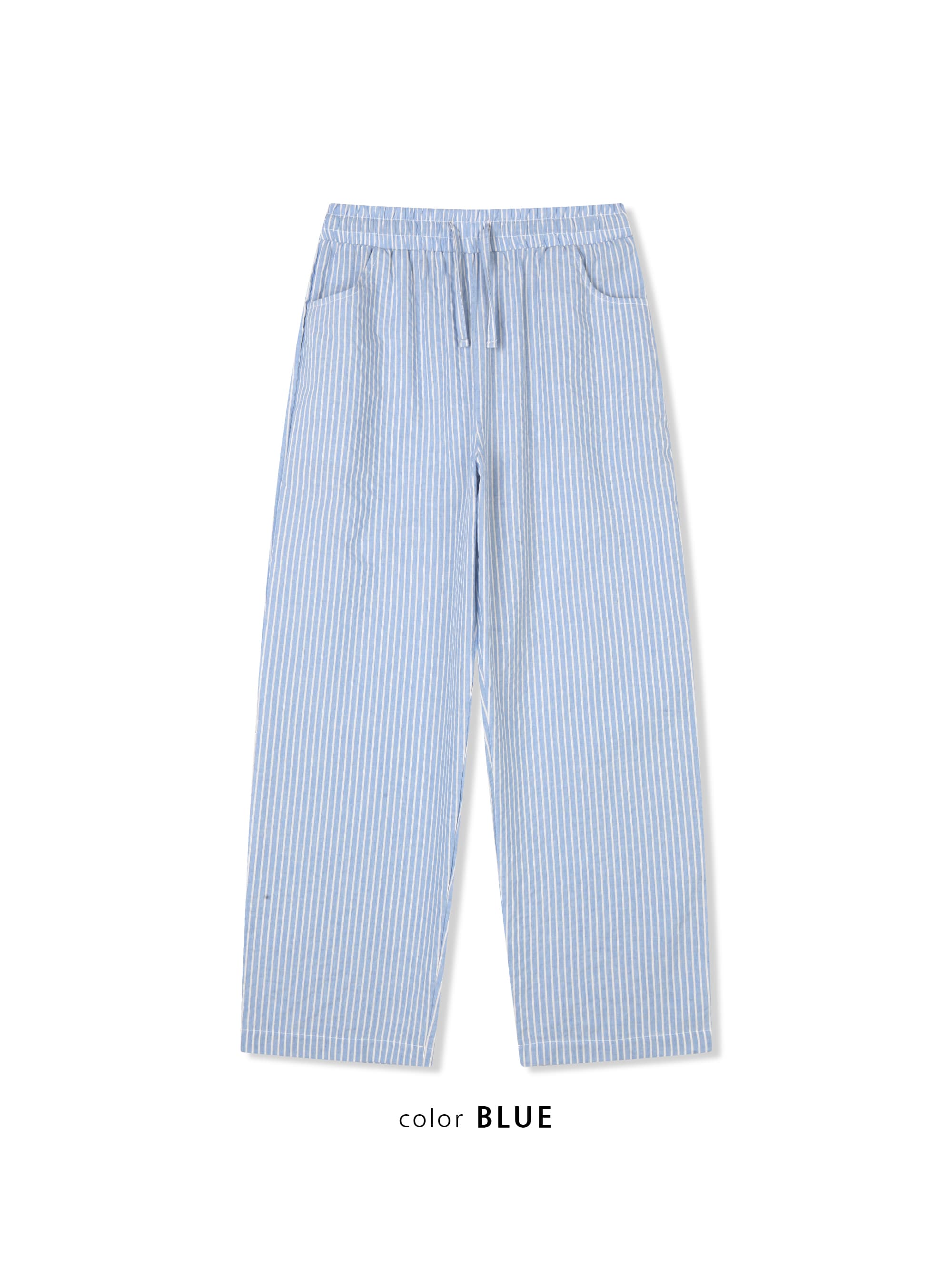 Striped linen pants - 이미지 4