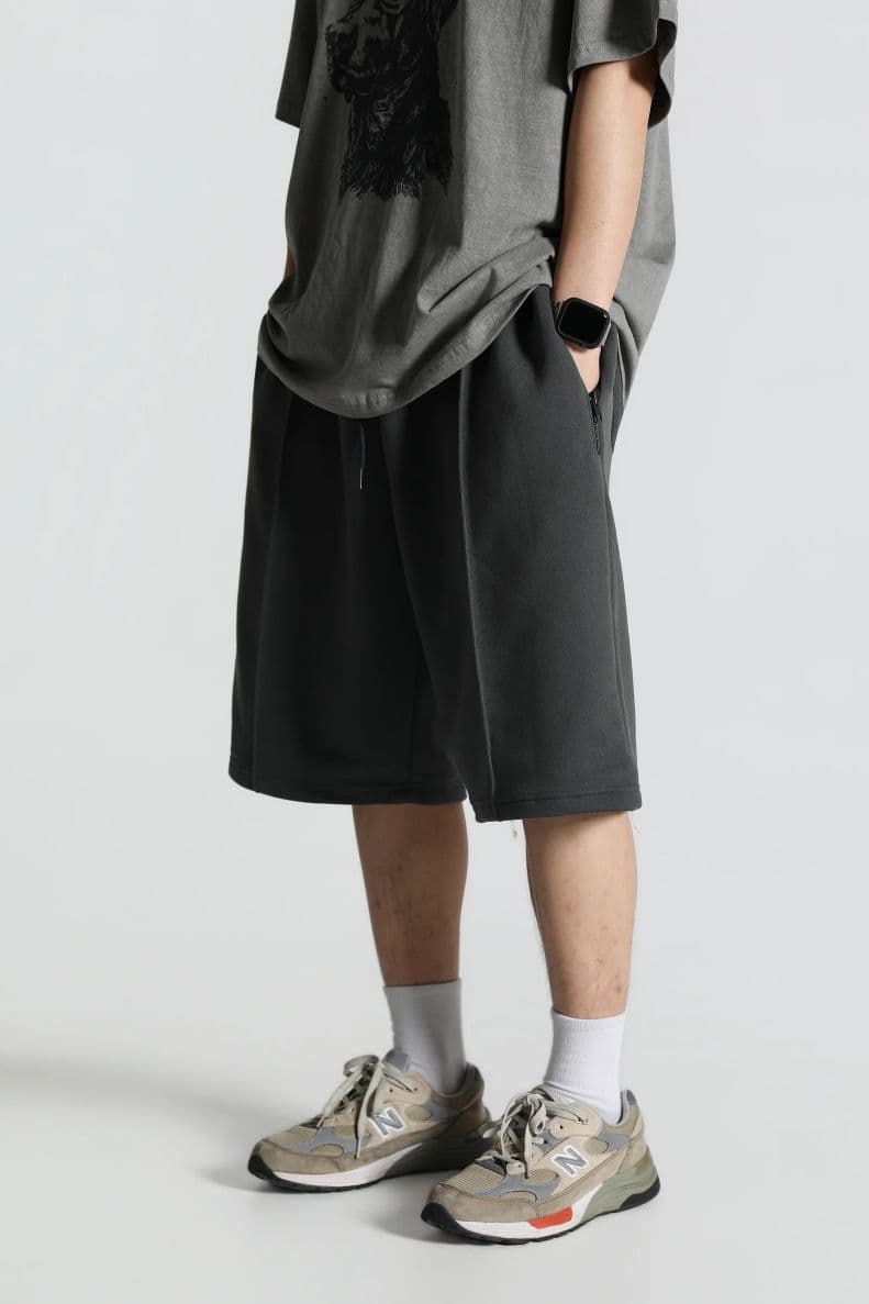 Side zipper Bermuda - 이미지 9