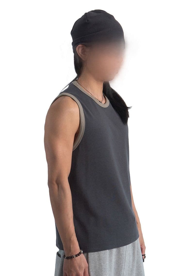 Ringer sleeveless top - 이미지 6
