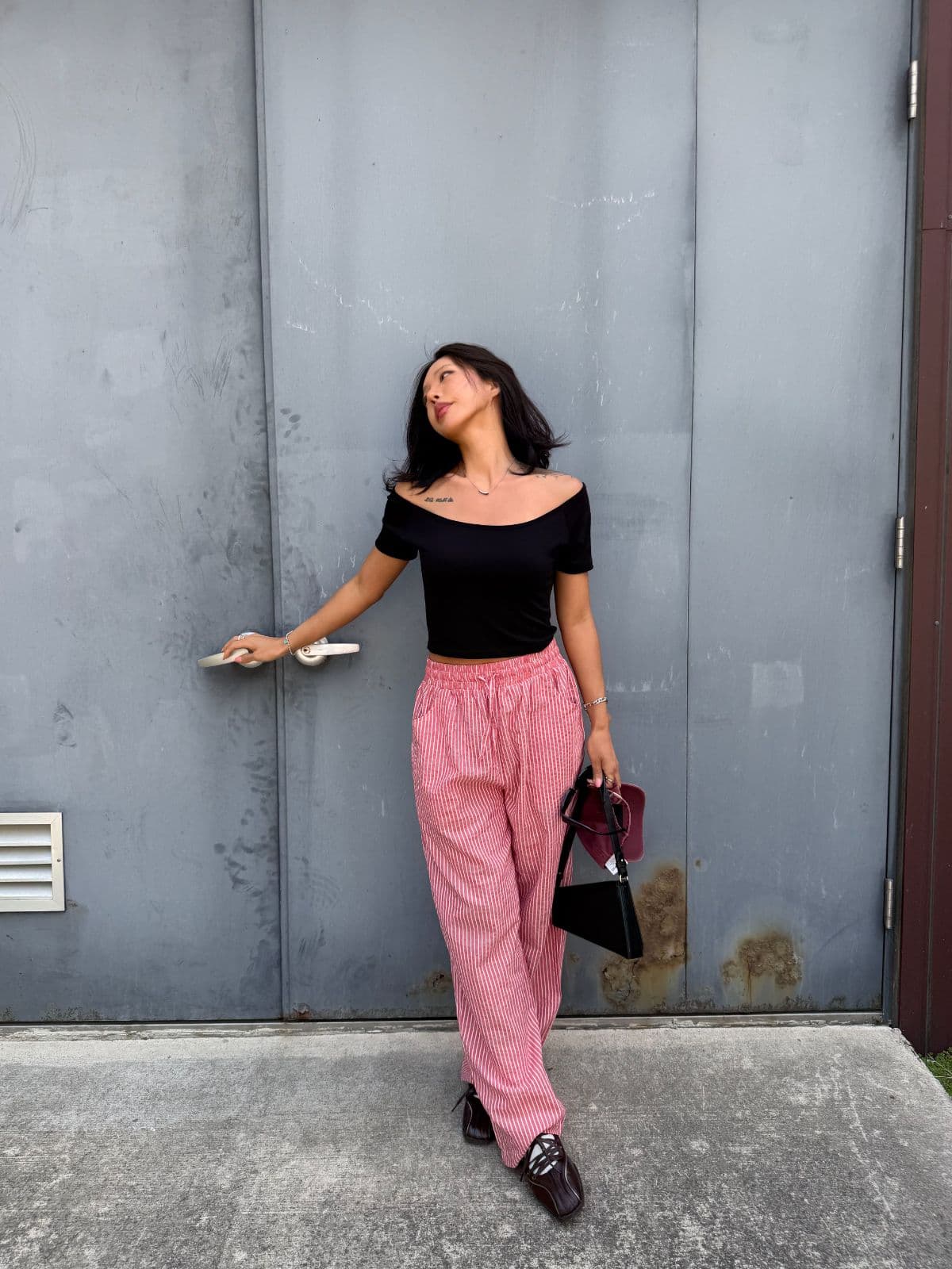 Striped linen pants - 이미지 8