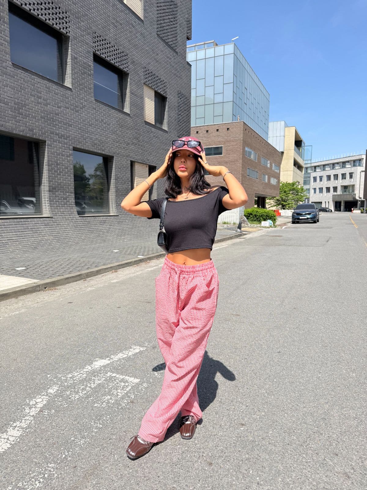 Striped linen pants - 이미지 11