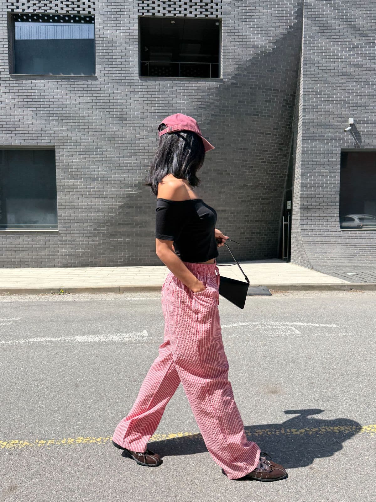 Striped linen pants - 이미지 15