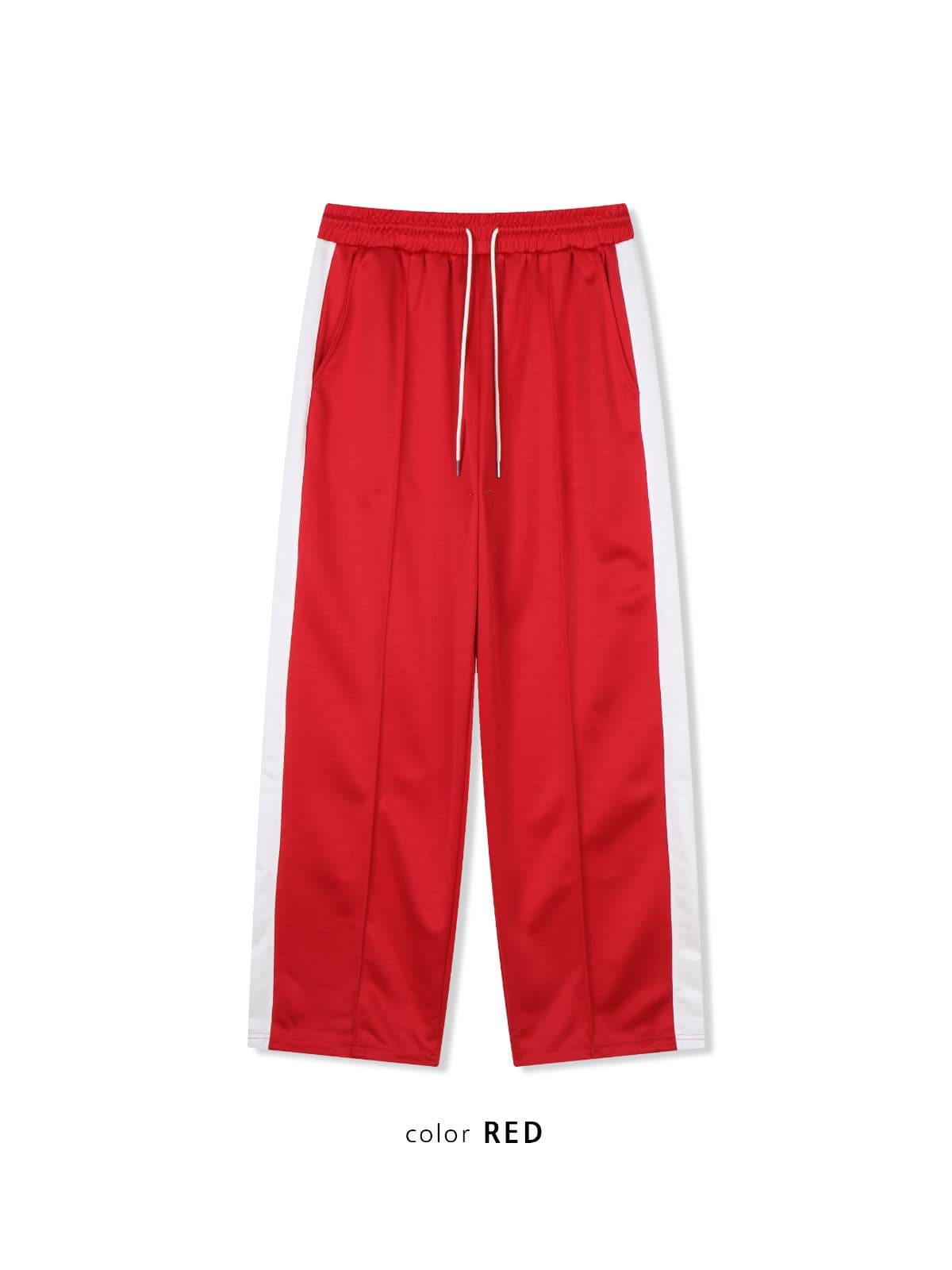 Side color block track pants - 이미지 2