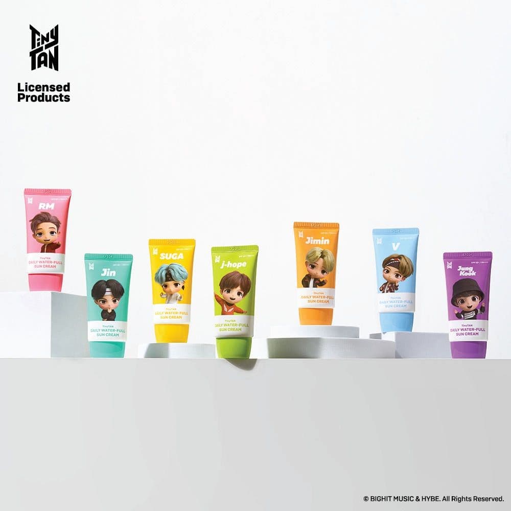 BTS TinyTAN Daily Water-Full SUN Cream - 이미지 1