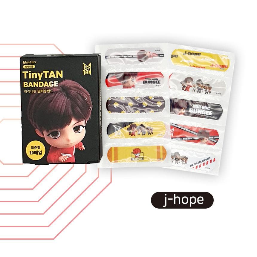 TinyTAN Disposable Bandage_Mic Drop - 이미지 2