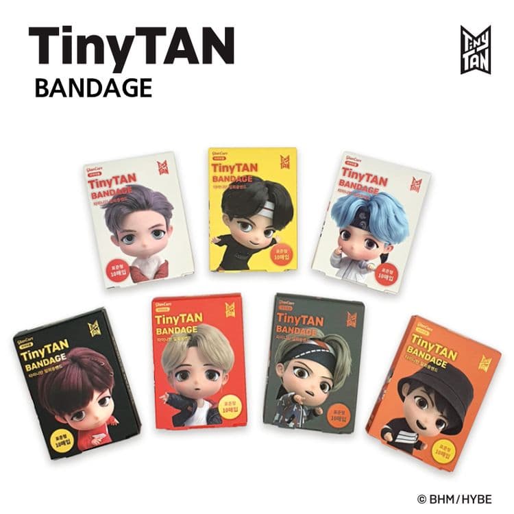 TinyTAN Disposable Bandage_Mic Drop - 이미지 1