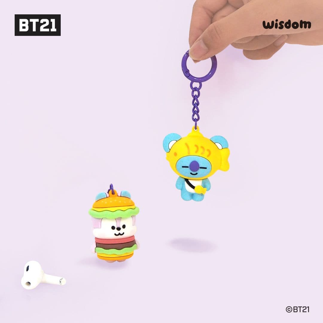 BT21 K-food Figure Keyring - 이미지 7