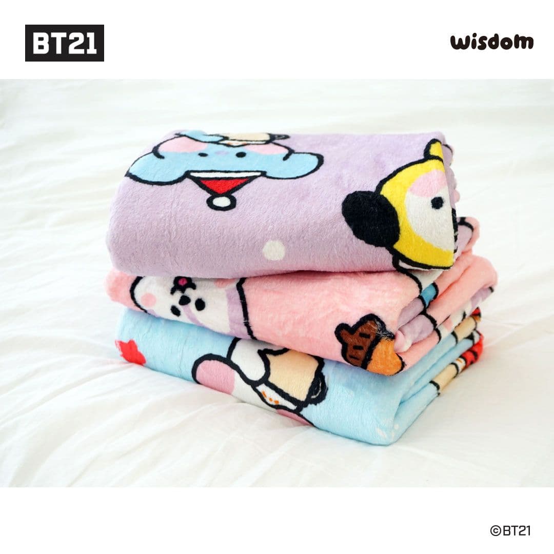 BT21 minini lap blanket (BT21 minini blanket) - 이미지 1