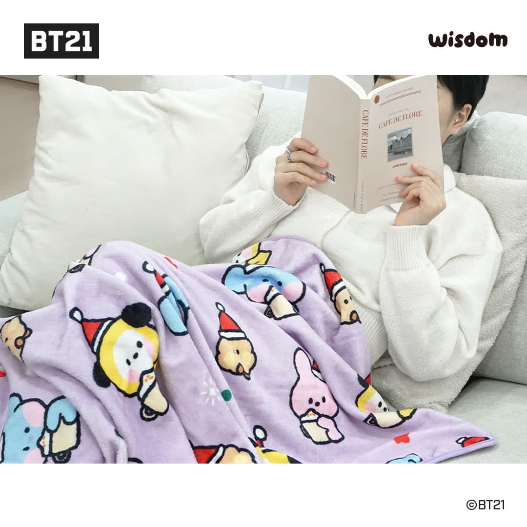 BT21 minini lap blanket (BT21 minini blanket) - 이미지 3