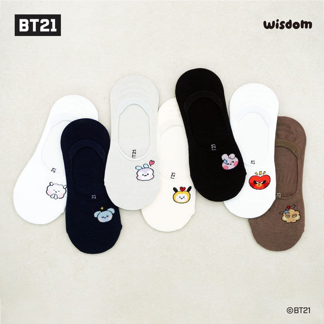 BT21 minini fake socks - 이미지 1
