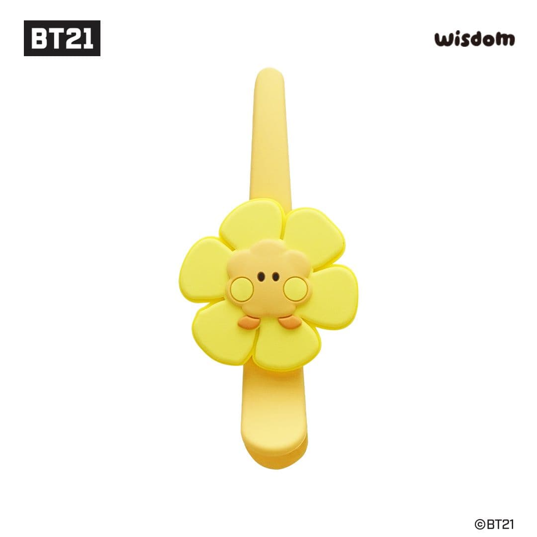 BT21 minini Hair Clip_Happy flower(hairpin, hair clip) - 이미지 9