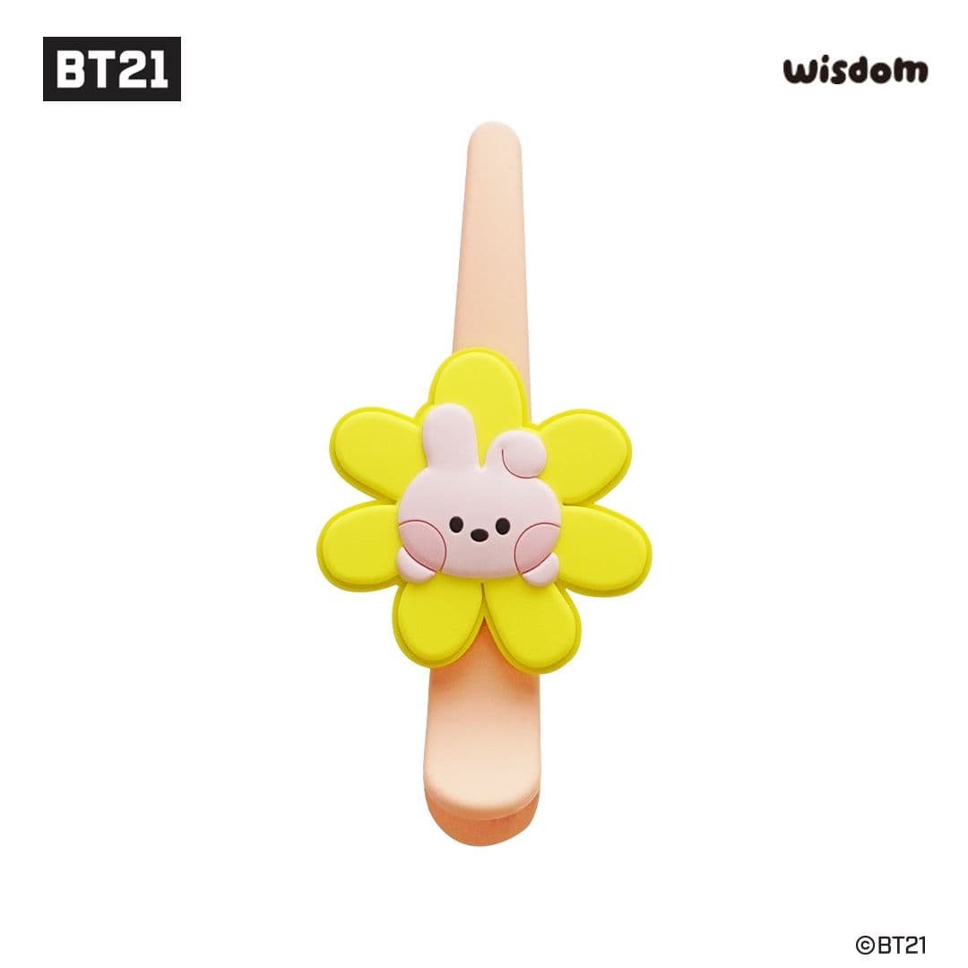 BT21 minini Hair Clip_Happy flower(hairpin, hair clip) - 이미지 4
