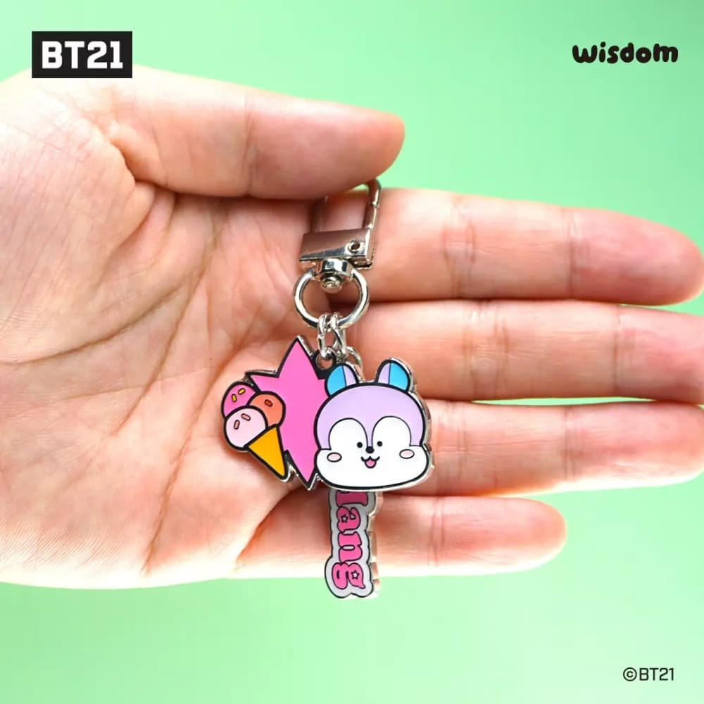 BT21 Adult Metal Keyring - 이미지 3