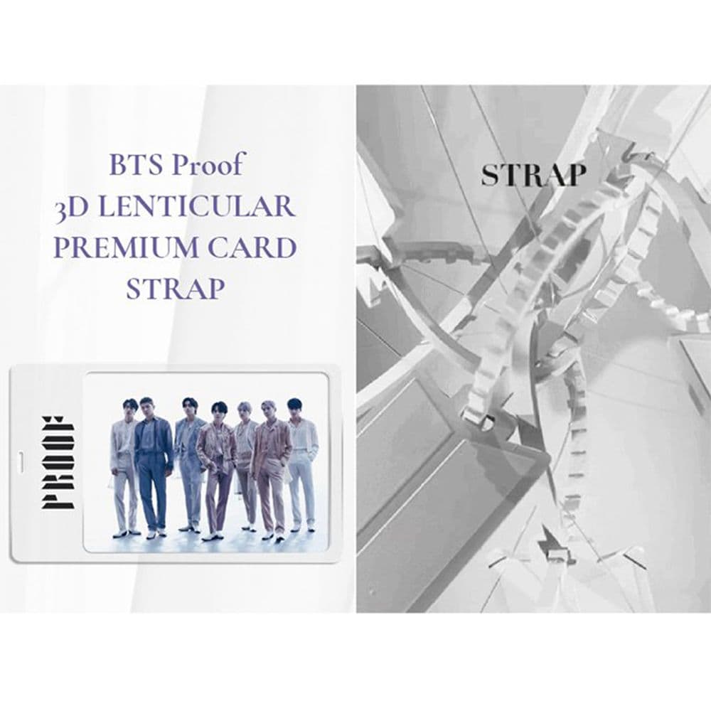 BTS PROOF 3D Lenticular Premium  Card Strap - 이미지 3