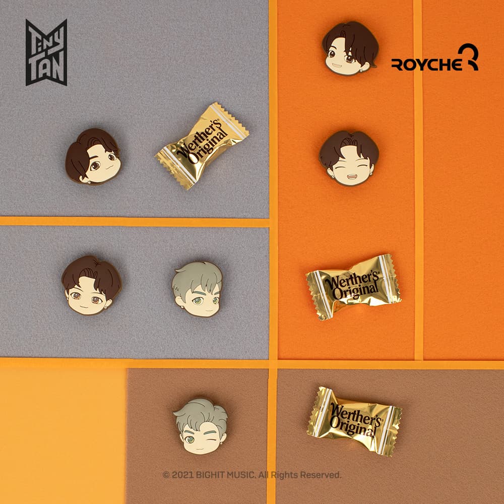 BTS TinyTan Dynamite Rubber Pinbadge - 이미지 6
