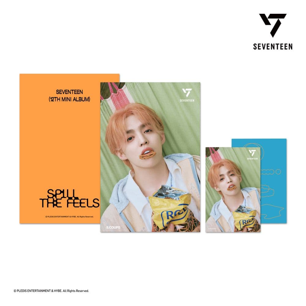 SEVENTEEN 3D Lenticular Postcard (SPILL THE FEELS) - 이미지 2