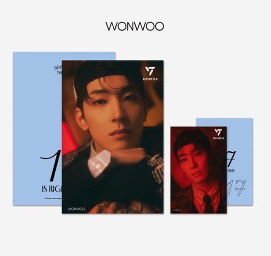 SEVENTEEN Lenticular Postcard (17 IS RIGHT HERE) - 이미지 7