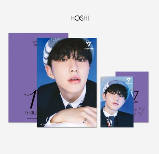 SEVENTEEN Lenticular Postcard (17 IS RIGHT HERE) - 이미지 6