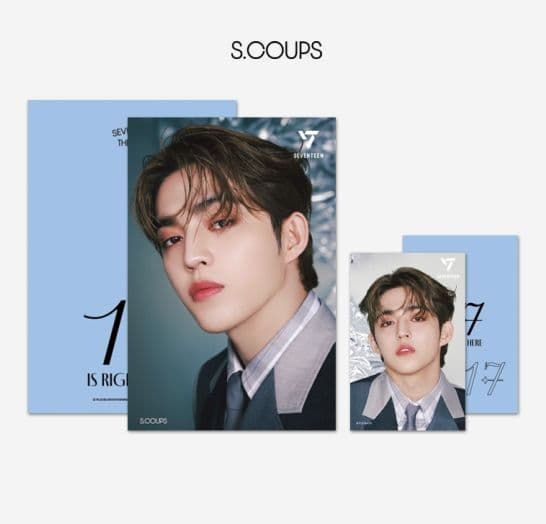 SEVENTEEN Lenticular Postcard (17 IS RIGHT HERE) - 이미지 2