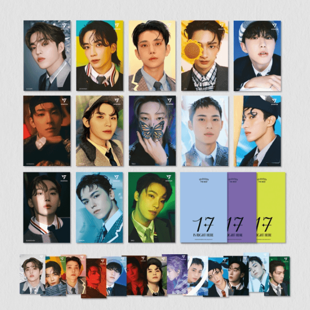 SEVENTEEN Lenticular Postcard (17 IS RIGHT HERE) - 이미지 1