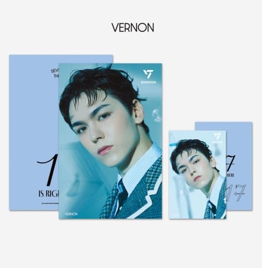 SEVENTEEN Lenticular Postcard (17 IS RIGHT HERE) - 이미지 13