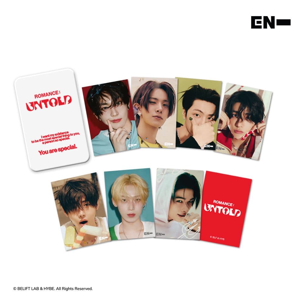 ENHYPEN 3D Lenticular Tin Case Set(ROMANCE UNTOLD) - 이미지 2