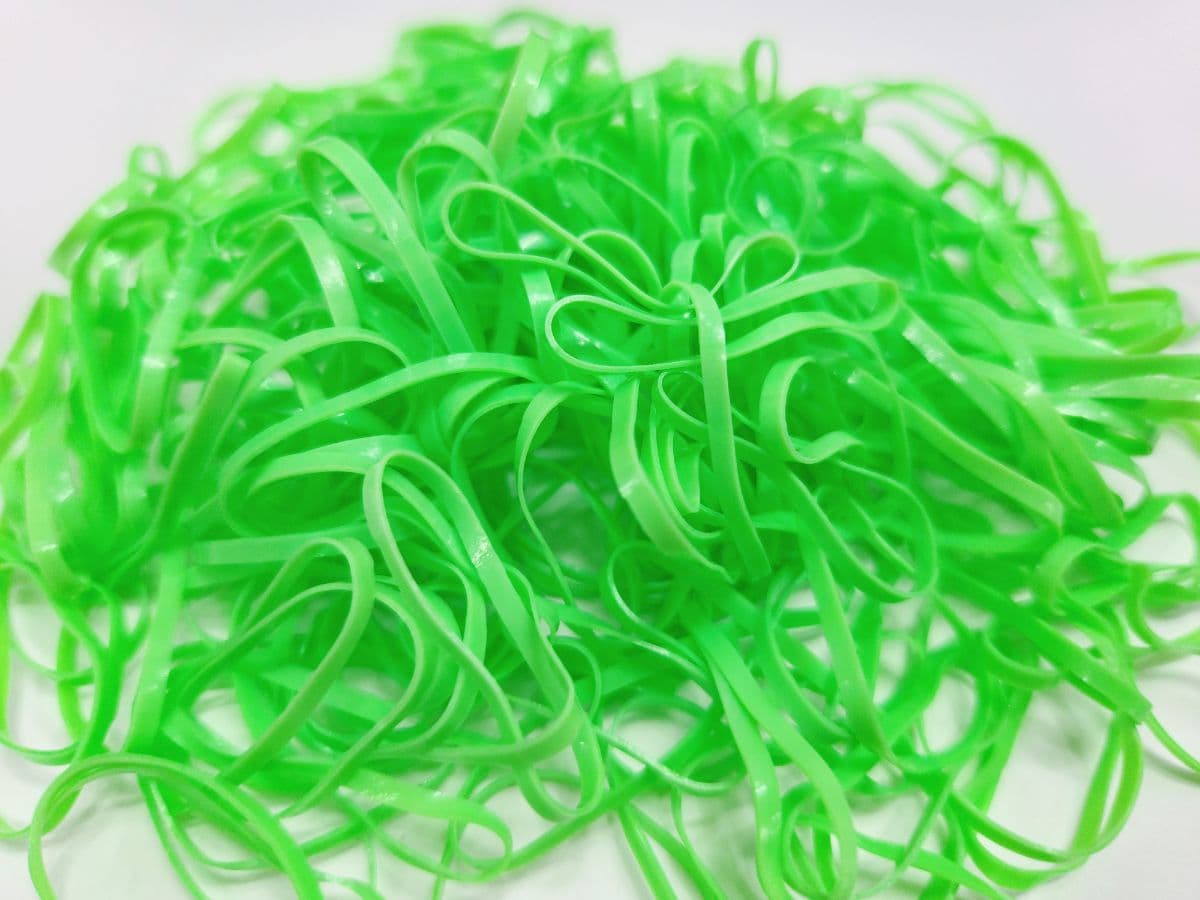 [Made in Korea, KC Certified] Uniband TPU Hair Tie 300g Bulk - Vivid Line - 이미지 2