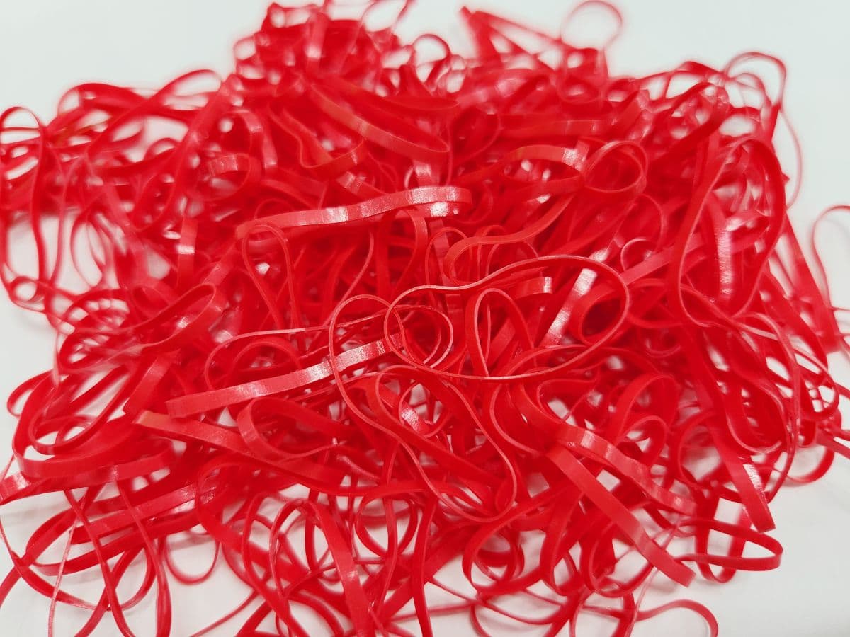[Made in Korea, KC Certified] Uniband TPU Hair Tie 300g Bulk - Vivid Line - 이미지 5
