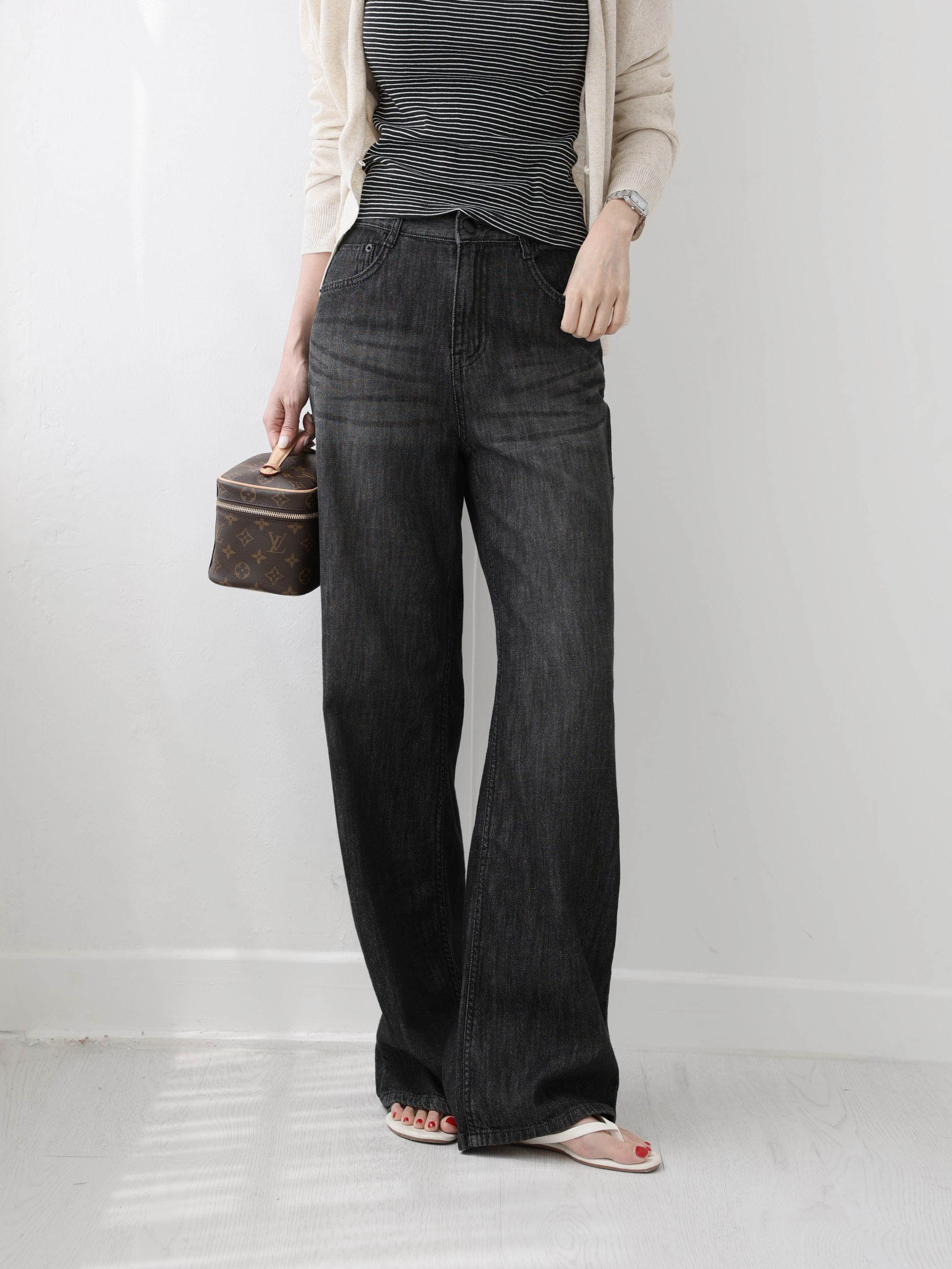 112 Denim Wide) New Summer Jeans Semi-Wide Fit - 이미지 3