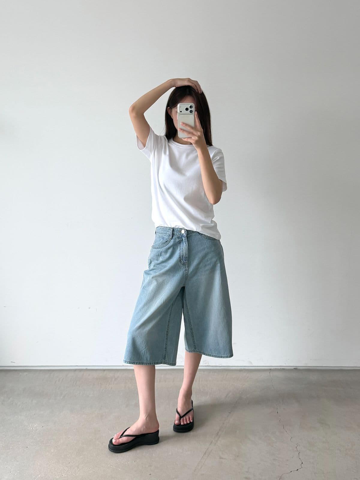 210_5-length Bermuda shorts - 이미지 6
