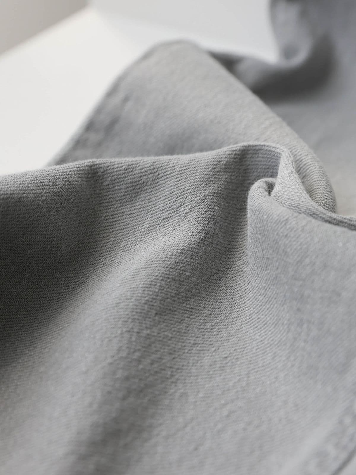 207 Gray Wide) Summer Wide Denim Gray Wash - 이미지 7