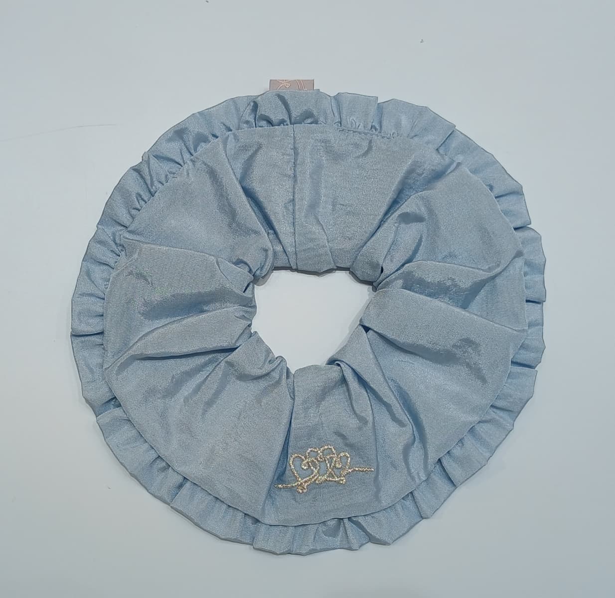 Loving Embroidery Scrunchie - 이미지 4