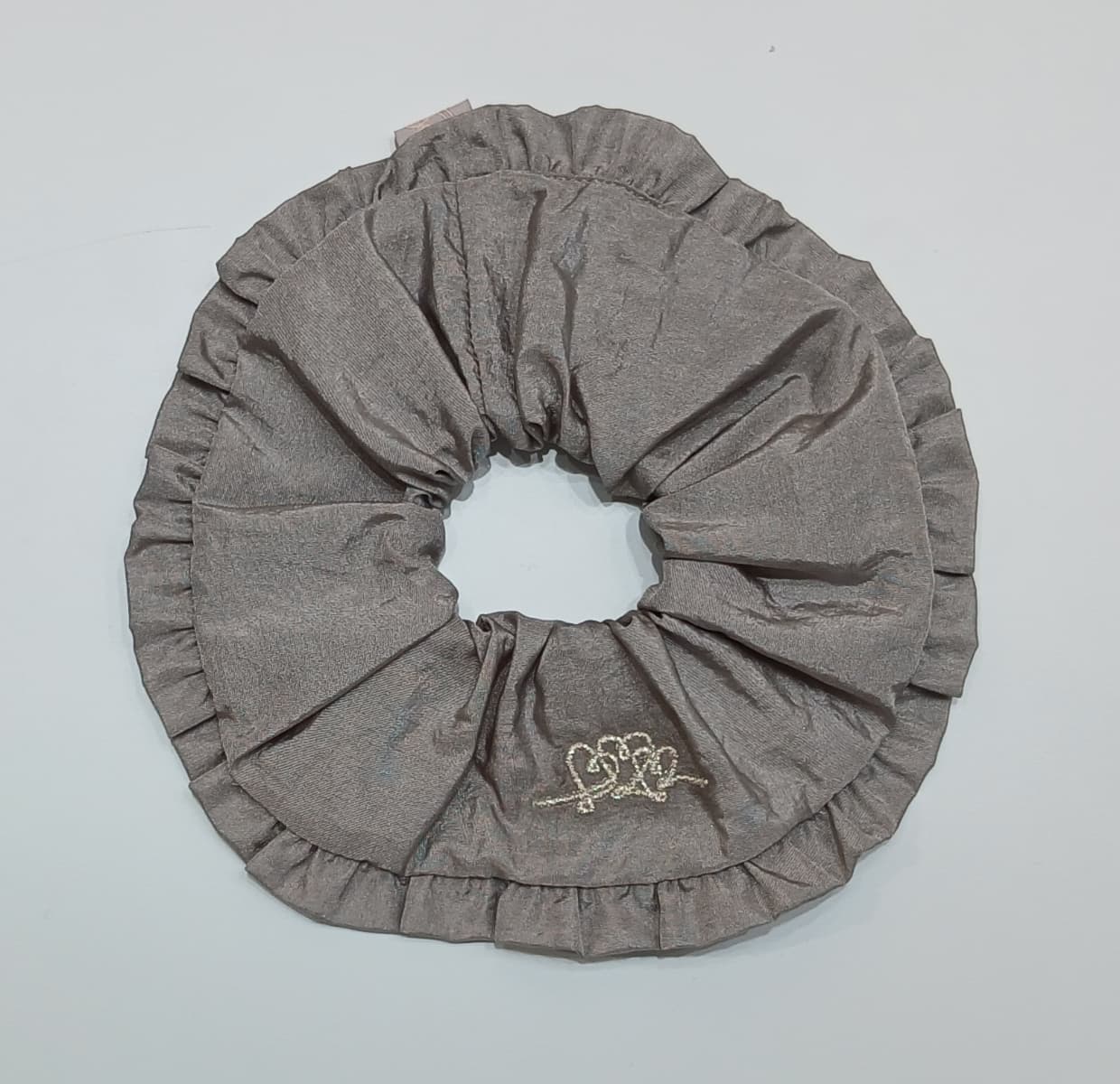 Loving Embroidery Scrunchie - 이미지 5