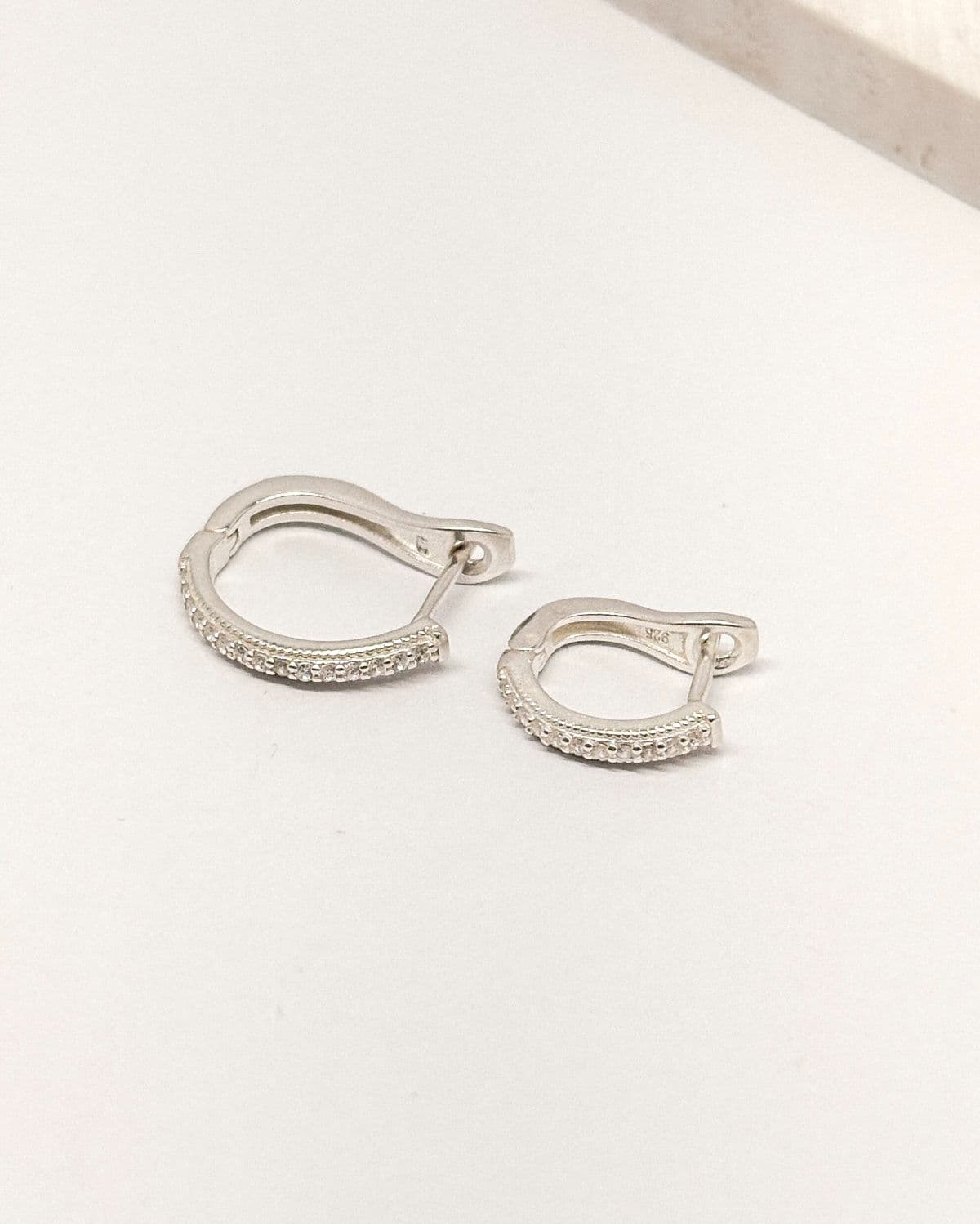 Silver 925 Cubic Zirconia Ring One-touch 15mm 3 Colors Large Size - 이미지 3