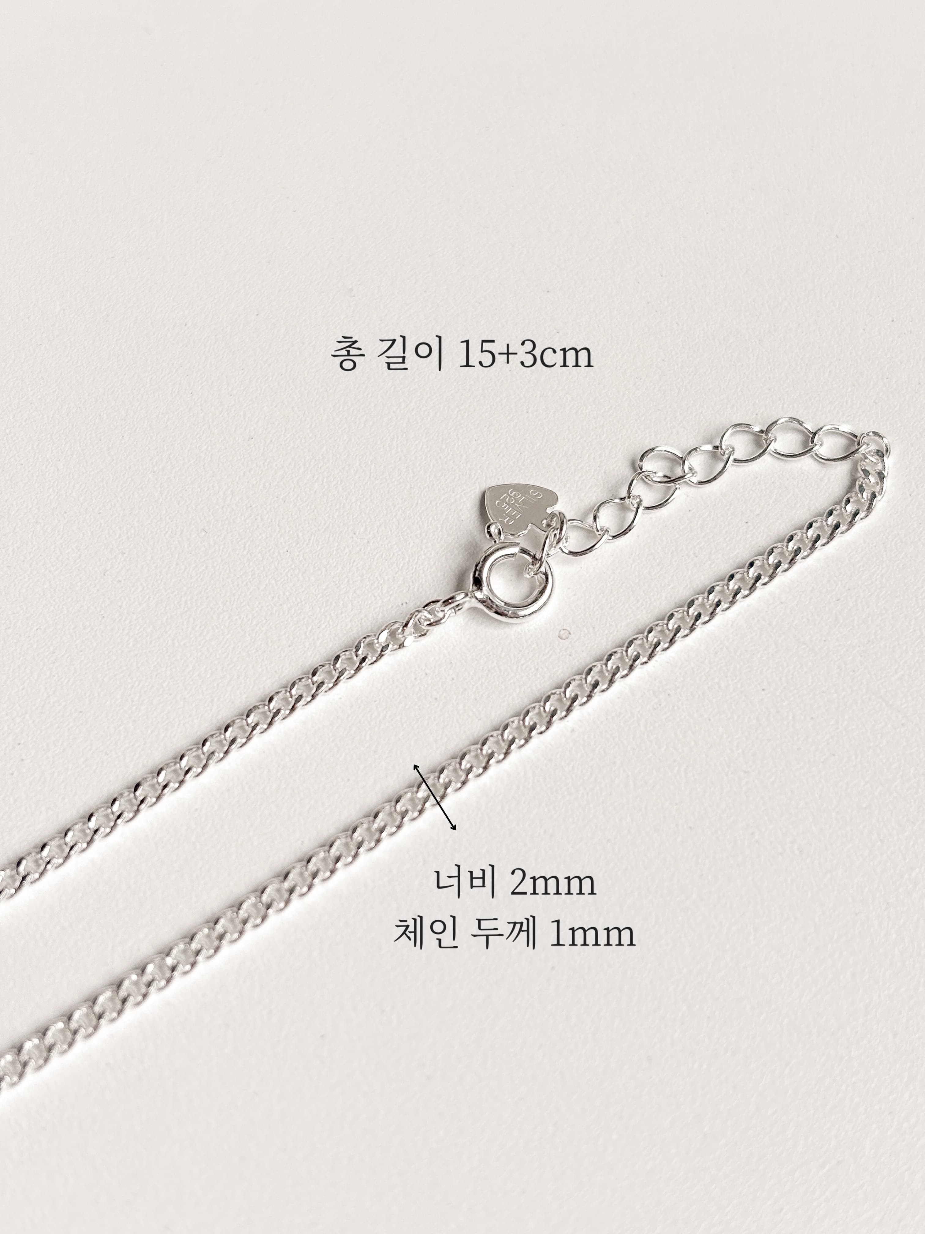 Silver 925 Chain Bracelet Slim Thin Silver Bracelet - 이미지 2