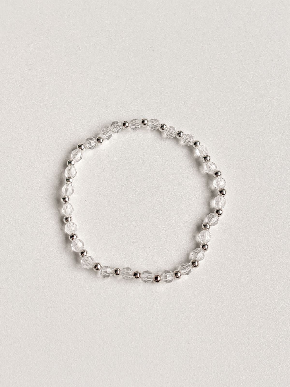 Silver 925 Free Size Bracelet Transparent Beads Silver Balls Silver Bracelet - 이미지 7