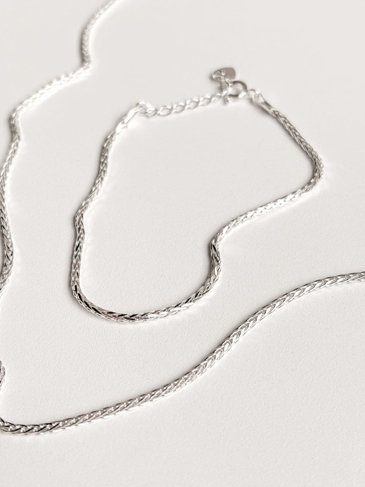 Silver 925 Spica Chain Bracelet Silver Chain Silver Bracelet - 이미지 7