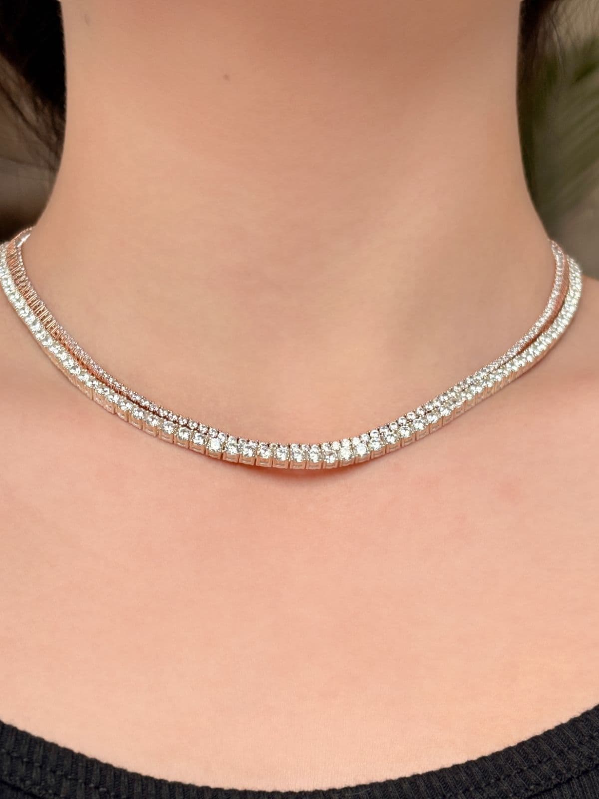 Silver 925 Tennis Cubic Bracelet Silver Bracelet - 이미지 8