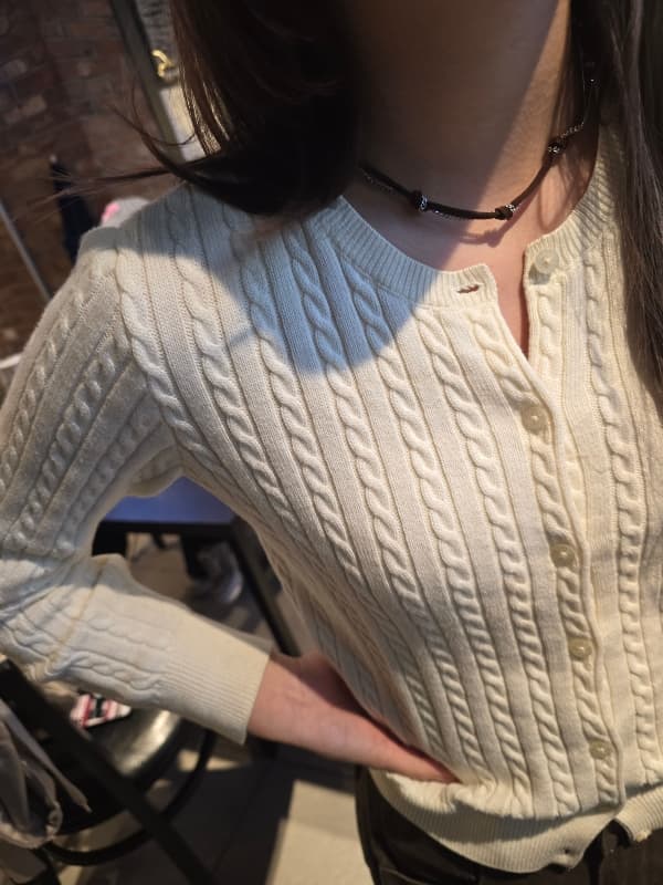 (Unisex) Stainless Steel Mix Strap & Chain Necklace & Bracelet - 이미지 8
